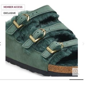Birkenstock Florida Fresh with shearling Thyme